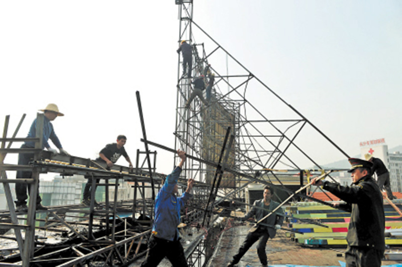 高空广告牌安装、拆除工程